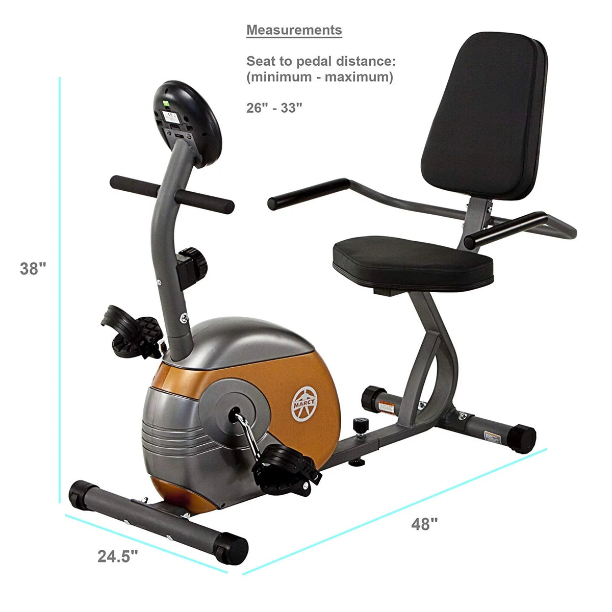 Get Fit with the ME-709 Recumbent Exercise Bike! 🚴♀️💪