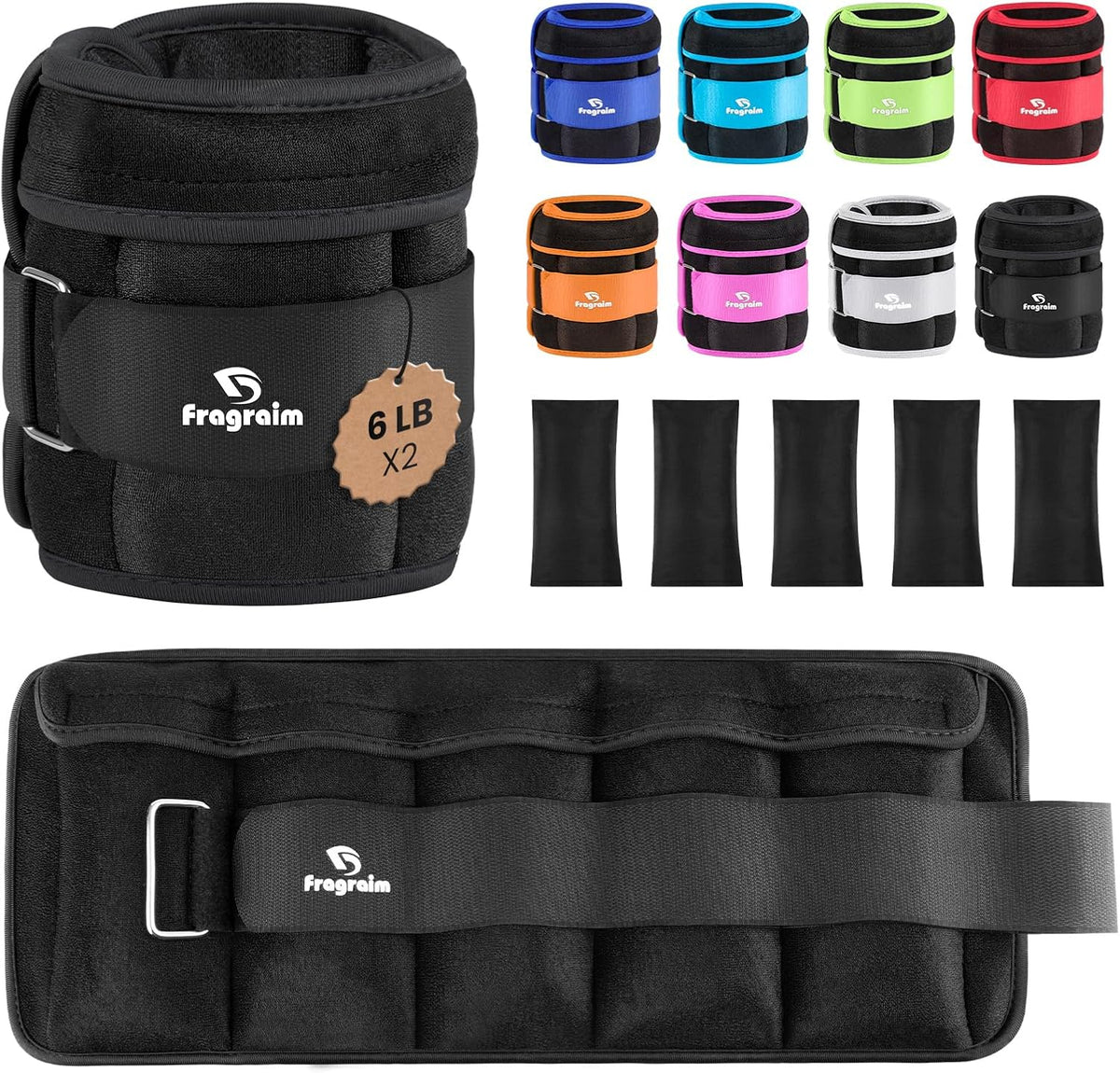 Level Up Your Workout: Adjustable Ankle Weights (1-20 LBS) Perfect for Jogging, Gymnastics, and More! 💪🏃‍♀️✨
