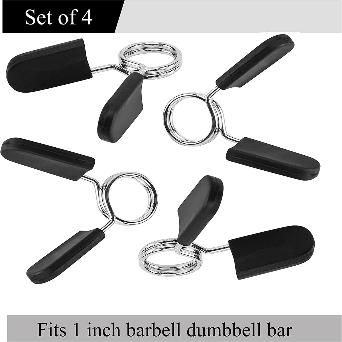 Unlock your strength with our 1-Inch Barbell Clamps! Perfect for secure weightlifting and fitness training. 💪🏋️‍♂️ #StrengthTraining #GymEssentials