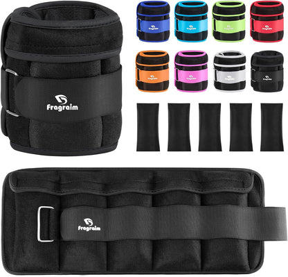 Level Up Your Workout: Adjustable Ankle Weights (1-20 LBS) Perfect for Jogging, Gymnastics, and More! 💪🏃‍♀️✨