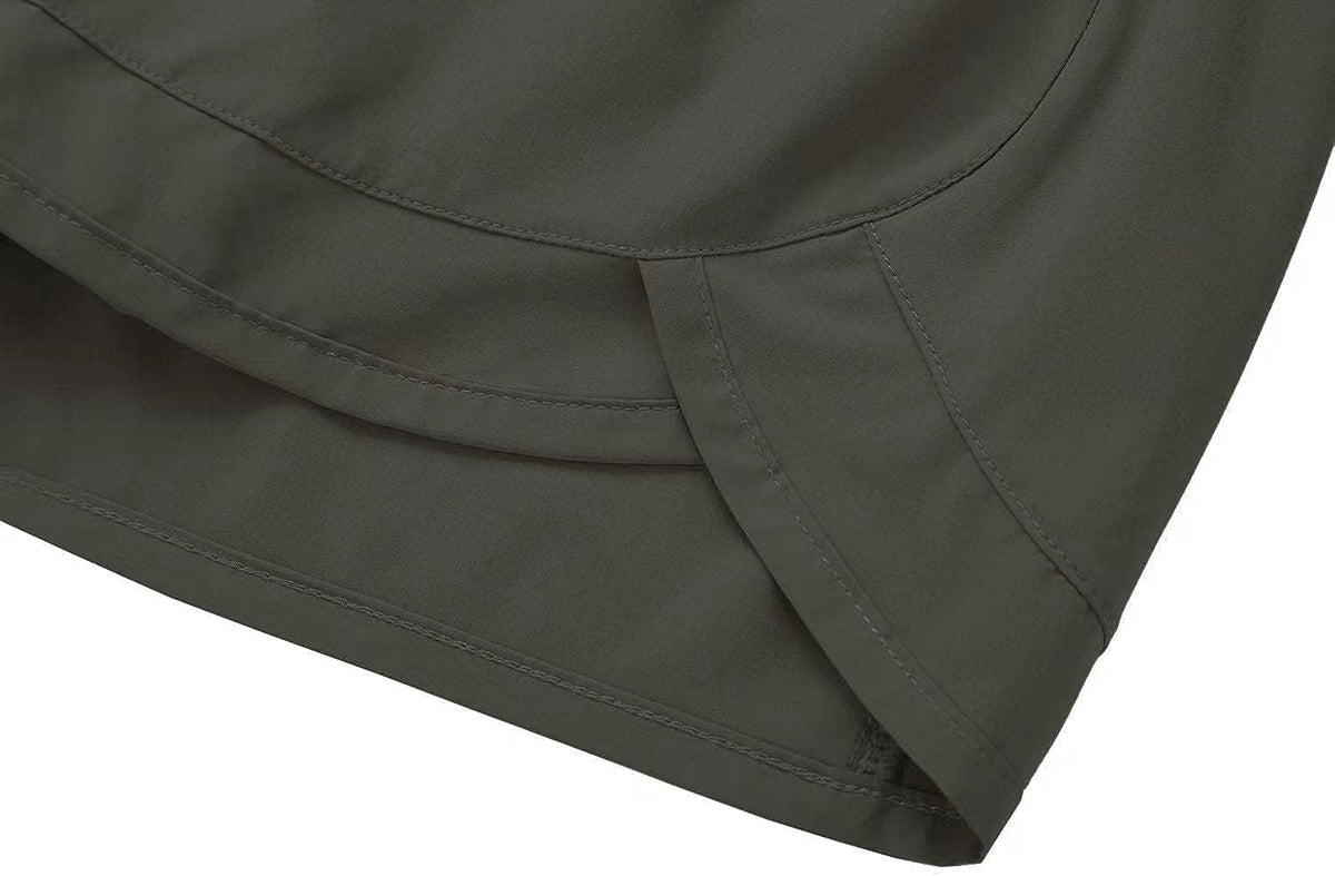 Lightweight 3" Women's Running & Workout Shorts with Zip Pocket – Perfect for Volleyball and Beyond! 🏃‍♀️💪 #FitnessFashion #Activewear