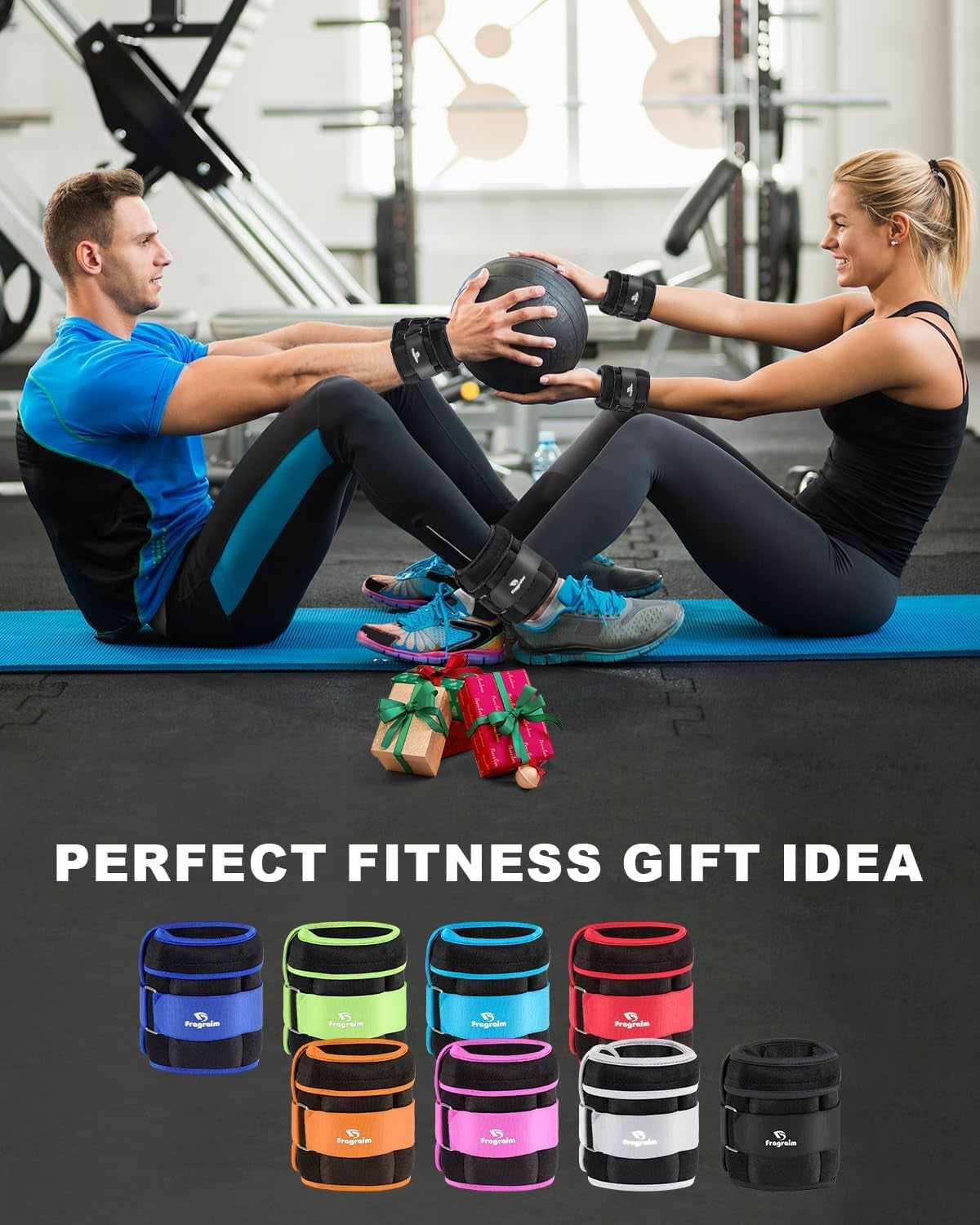 Level Up Your Workout: Adjustable Ankle Weights (1-20 LBS) Perfect for Jogging, Gymnastics, and More! 💪🏃‍♀️✨